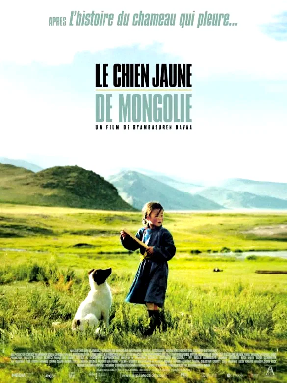 Affiche du film : Le chien jaune de Mongolie