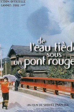 Affiche du film = De l'eau tiède sous un pont rouge