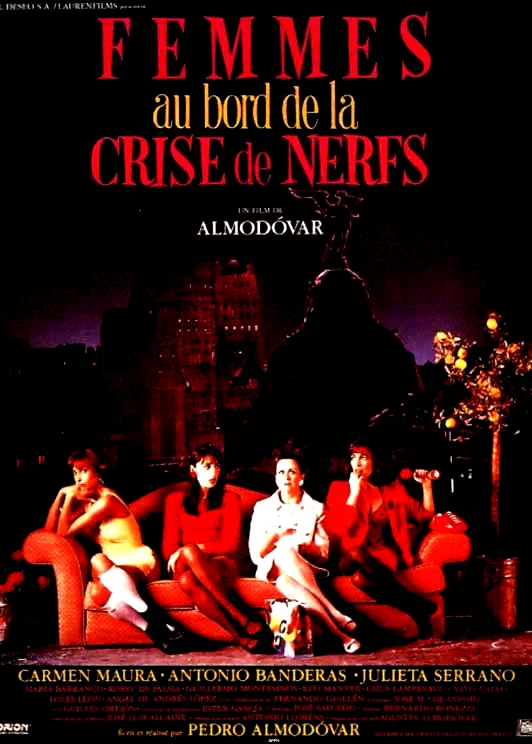 Affiche du film : Femmes au bord de la crise de nerfs
