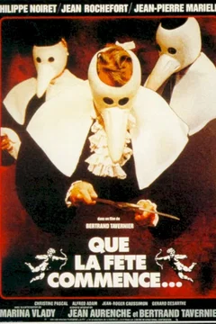 Affiche du film = Que la fête commence
