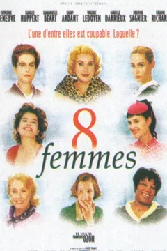 Affiche du film 8 femmes