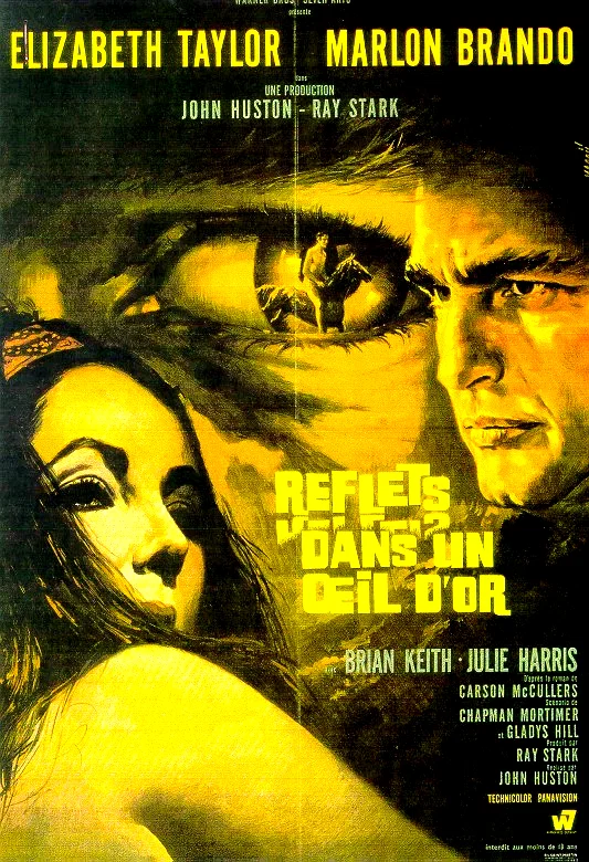 Affiche du film : Reflets dans un oeil d'or