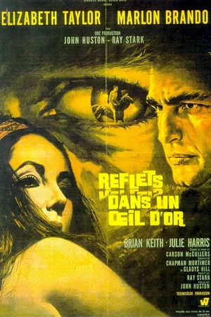 Affiche du film : Reflets dans un oeil d'or