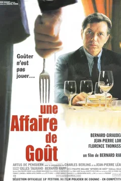 Affiche du film Une affaire de goût