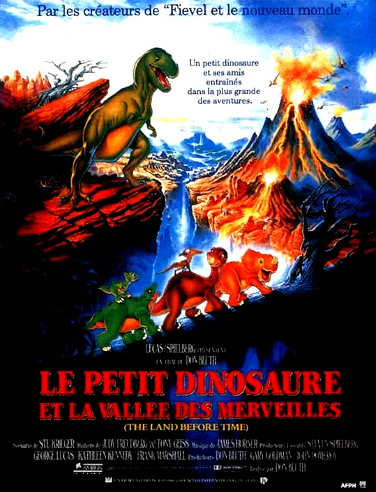 Affiche du film : Le petit dinosaure et la vallée des merveilles