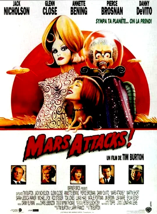 Affiche du film : Mars attacks !