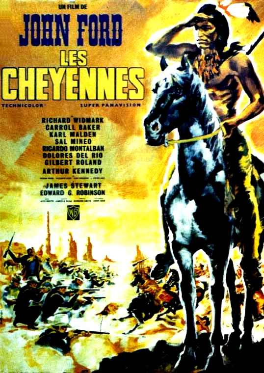 Affiche du film : Les cheyennes