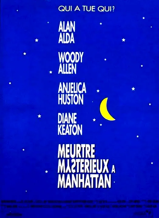 Affiche du film : Meurtres mystérieux à Manhattan