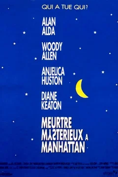 Affiche du film = Meurtres mystérieux à Manhattan