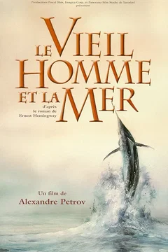 Affiche du film = Le vieil homme et la mer