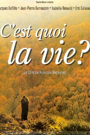 Affiche du film : C'est quoi la vie ?