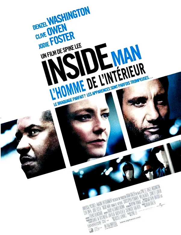 Affiche du film : Inside man (l'homme de l'interieur)