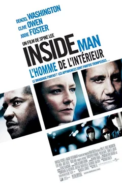 Affiche du film Inside man (l'homme de l'interieur)