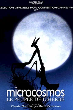 Affiche du film Microcosmos, le peuple de l'herbe