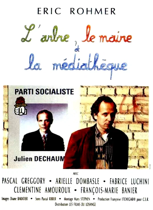 Affiche du film : L'arbre, le maire et la médiathèque