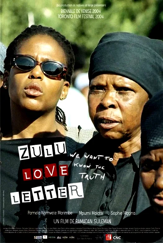 Affiche du film : Lettres d'amour zoulou