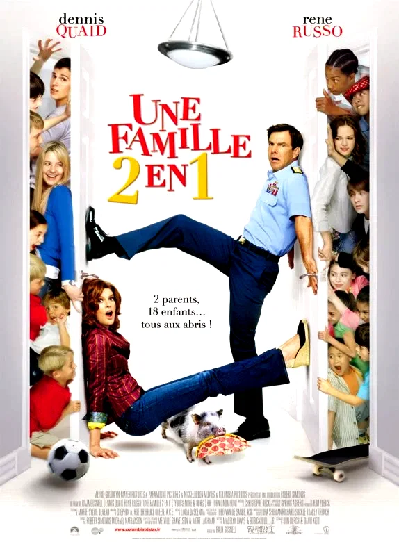 Affiche du film : Une famille 2 en 1