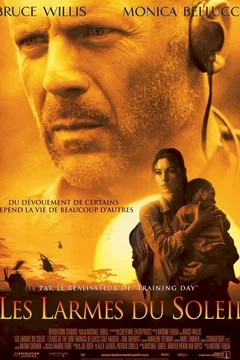 Affiche du film = Les larmes du soleil