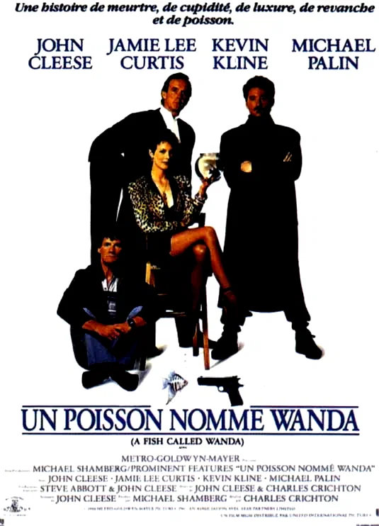 Affiche du film : Un poisson nommé Wanda