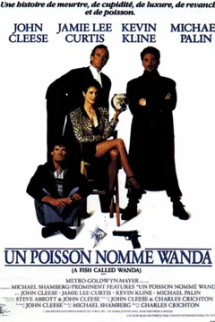 Affiche du film Un poisson nommé Wanda