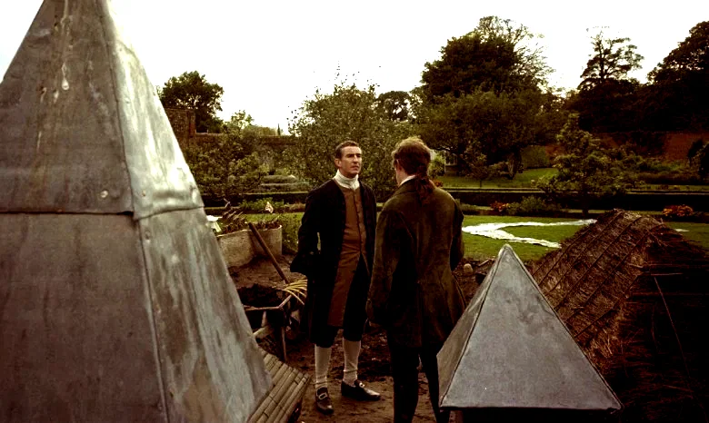 Photo du film : Tournage dans un jardin anglais
