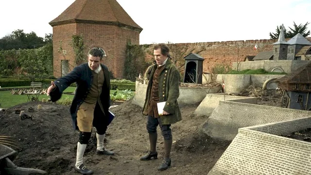 Photo du film : Tournage dans un jardin anglais