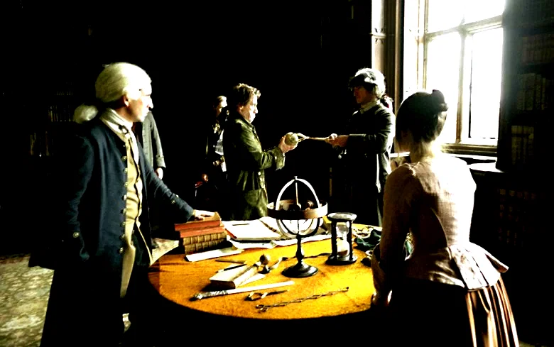 Photo du film : Tournage dans un jardin anglais