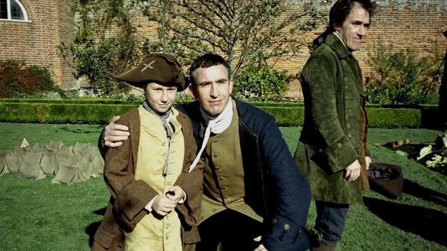 Photo du film : Tournage dans un jardin anglais