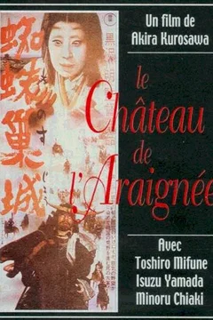 Affiche du film = Le chateau de l'araignee