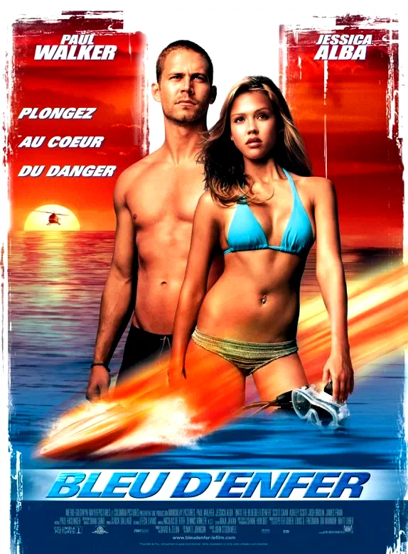 Affiche du film : Bleu d'enfer