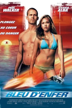 Affiche du film Bleu d'enfer