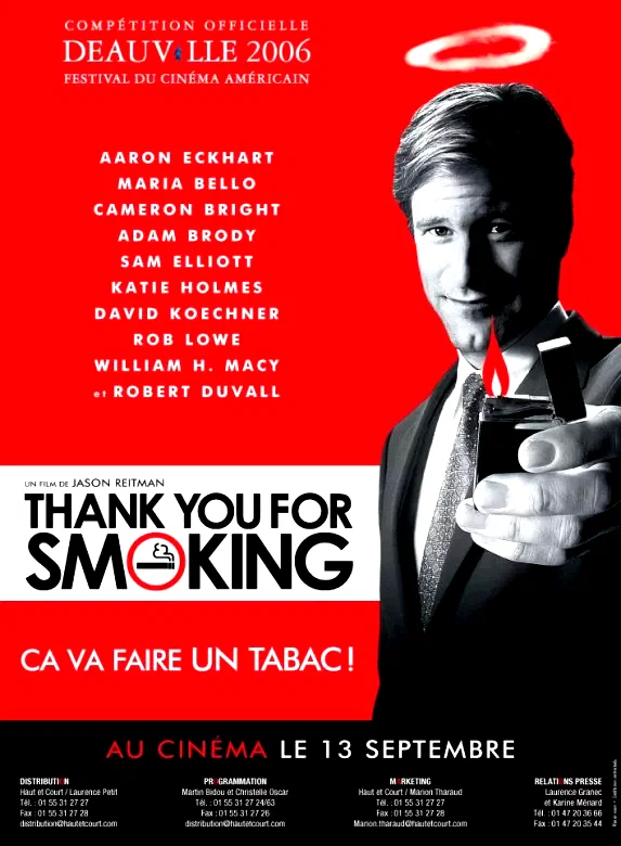Affiche du film : Thank you for smoking