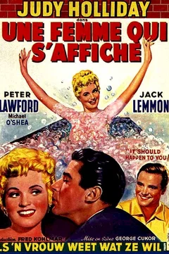 Affiche du film Une femme qui s'affiche