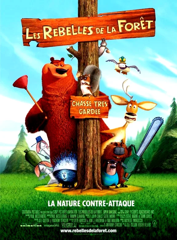 Affiche du film : Les rebelles de la forêt