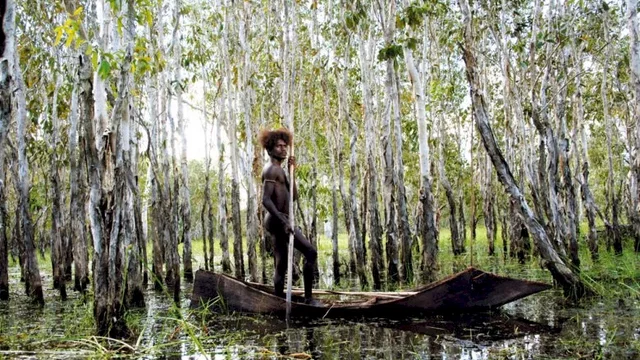 Photo du film : 10 canoës, 150 lances et 3 épouses
