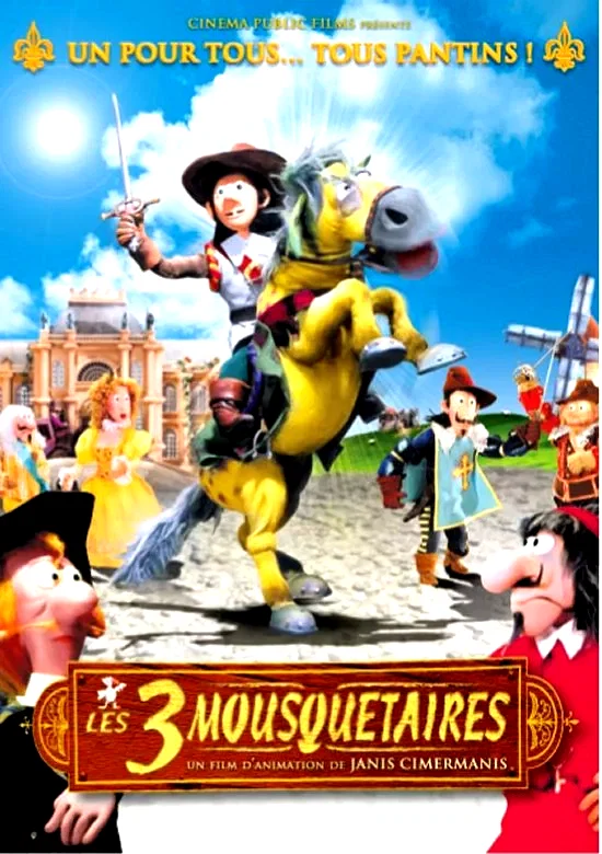 Affiche du film : Les trois mousquetaires