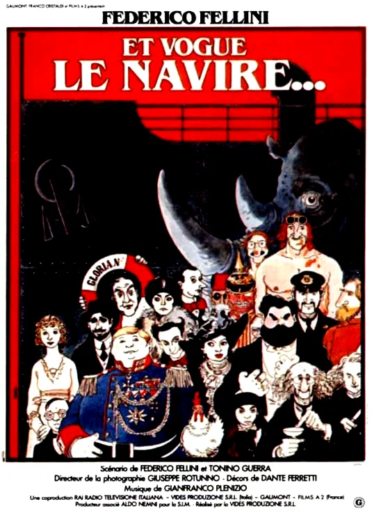 Affiche du film : Et vogue le navire