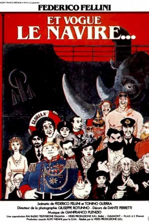 Affiche du film : Et vogue le navire