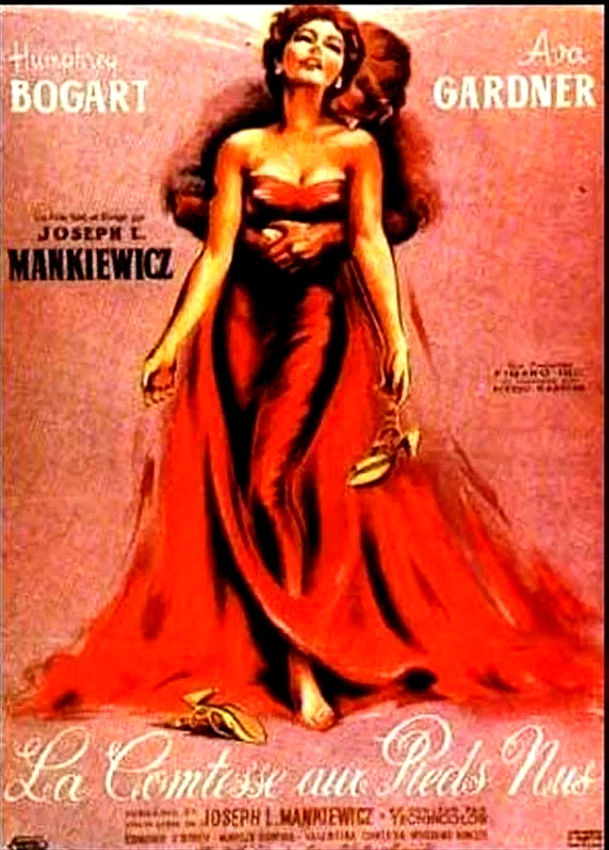 Affiche du film : La comtesse aux pieds nus