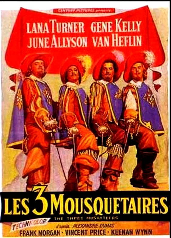 Affiche du film : Les trois mousquetaires