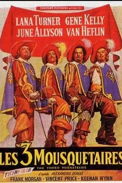 Affiche du film = Les trois mousquetaires