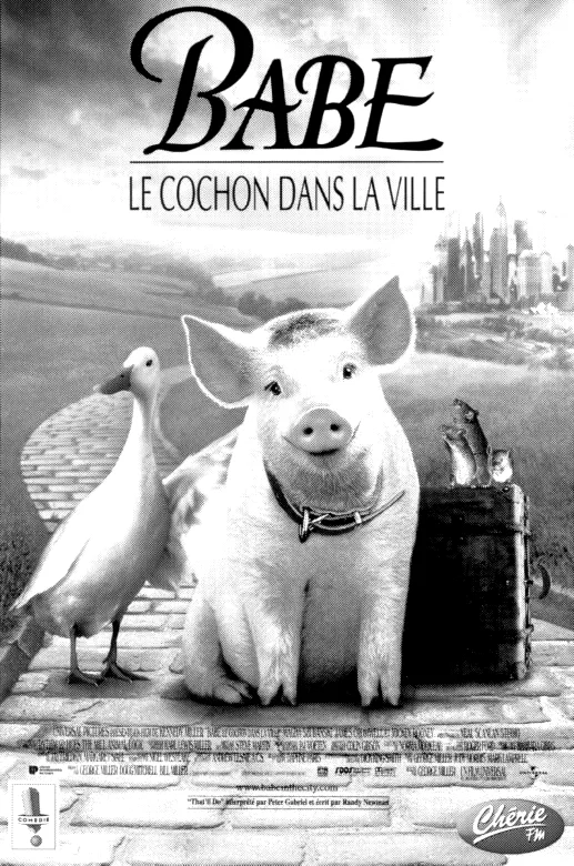 Affiche du film : Babe (le cochon dans la ville)