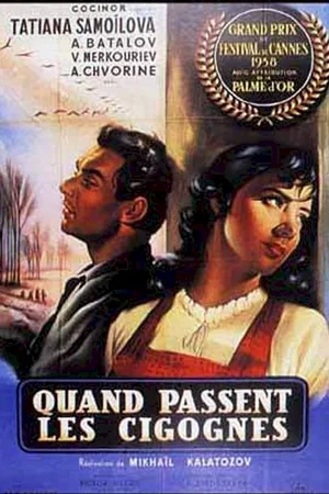 Affiche du film : Quand passent les cigognes