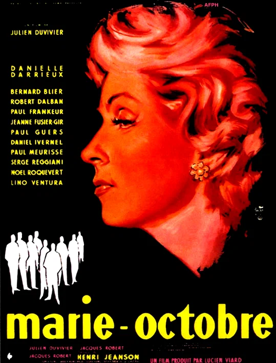 Affiche du film : Marie-octobre