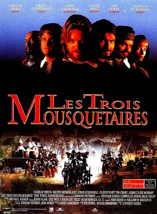 Affiche du film : Les trois mousquetaires