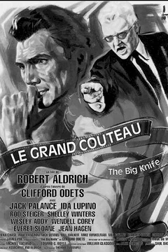 Affiche du film Le grand couteau