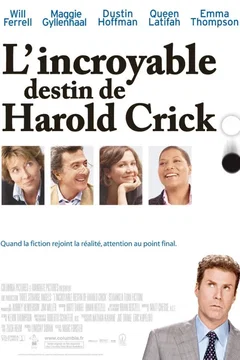 Affiche du film L'incroyable destin de Harold Crick