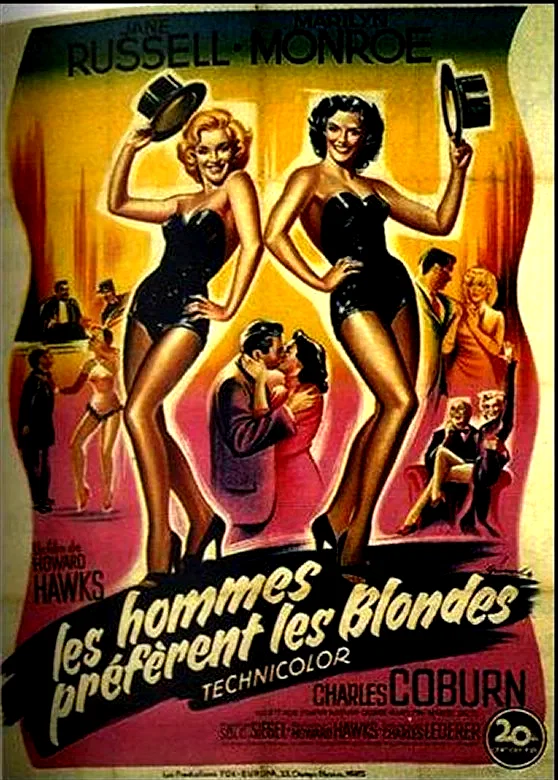 Affiche du film : Les hommes preferent les blondes