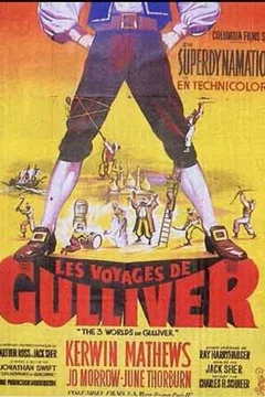 Affiche du film Les voyages de Gulliver