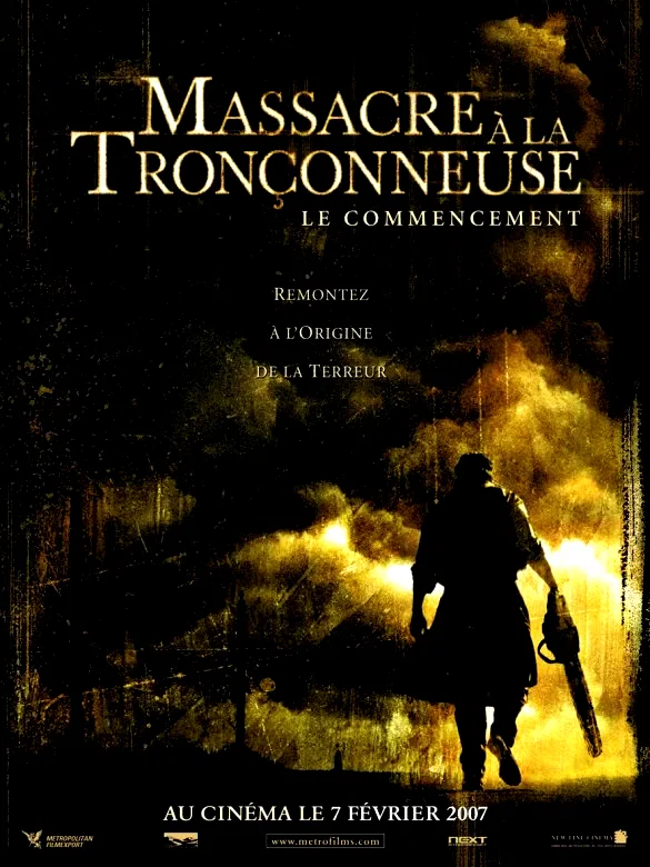 Affiche du film : Massacre à la tronçonneuse : le commencement